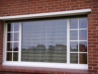 Fenêtre avec baie vitrée fixe