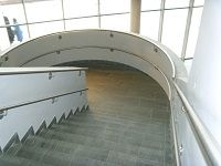 Main courante d escalier intérieur en inox 