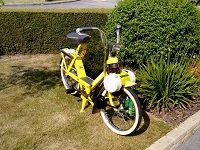 Solex thermolaqué en jaune